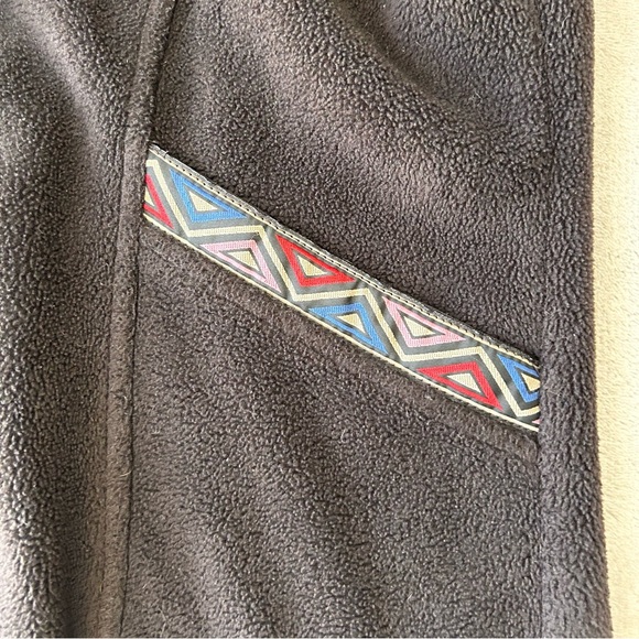 Mountain Horse Fleece Vest Women L Black Country Western Farm Cottage Equestrian - Picture 4 of 16